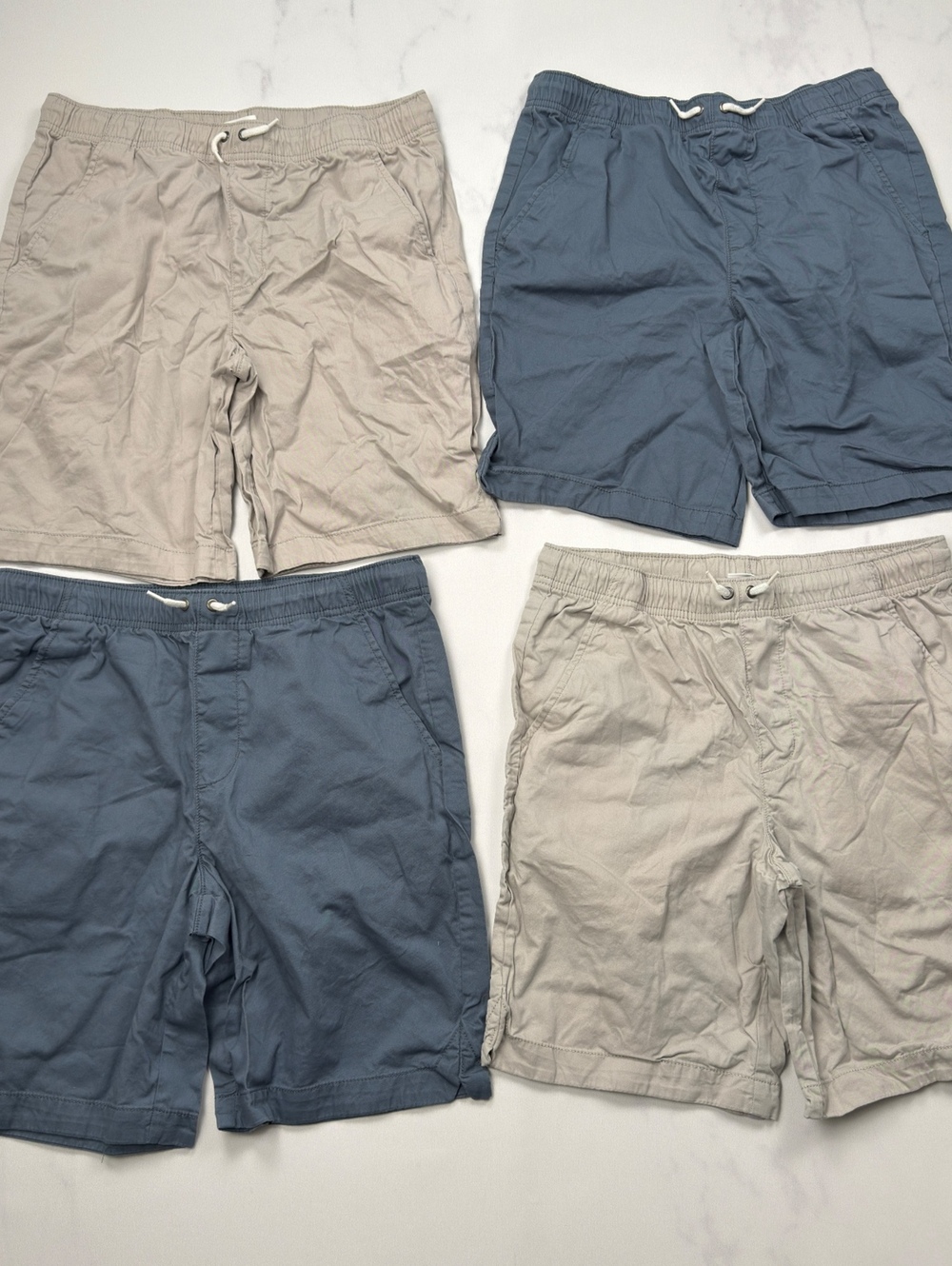 Sonoma Cotton Drawstring Shorts Elastic Waist - Boys XL 18/20 Lot of 4